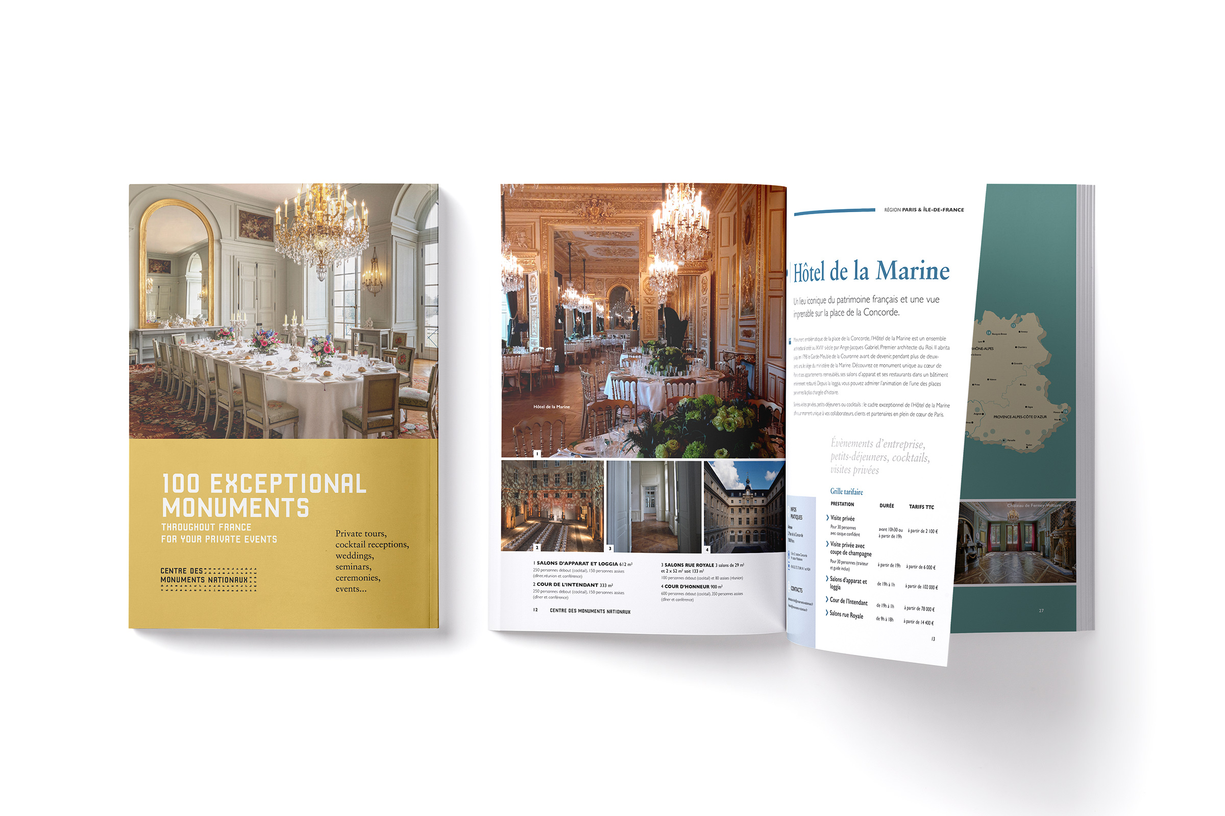 Centre des monuments nationaux - Direction artistique print